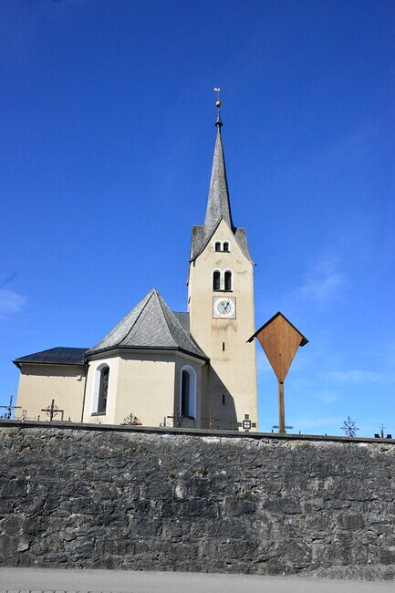 Pfarrkirche ?bersaxen inkl. Lourdesgrotte